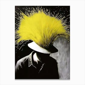 Yellow Hat 1 Canvas Print