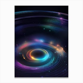 Abstract Space Background 3 Canvas Print