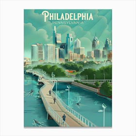 Philadelphia Cityscape Canvas Print