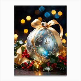 Christmas Ornaments 3 Canvas Print