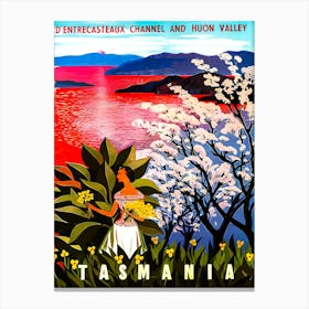 D Entrecasteaux Channel And Huon Valley, Tasmania Canvas Print