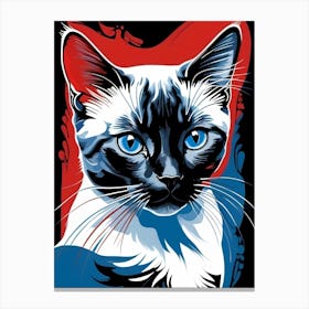 Siamese Cat Canvas Print