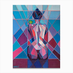 Cubist Woman (2010) Canvas Print