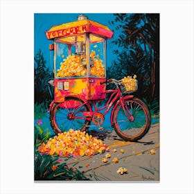 Popcorn Cart 4 Canvas Print