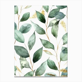 Eucalyptus Leaves 20 Canvas Print