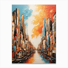 City Art Canvas Print