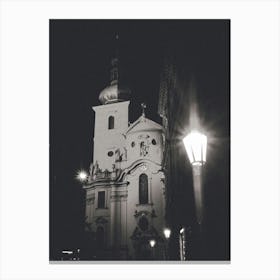 Church Of St Gallen - Prague Canvas Print