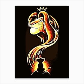 Lion King movie 4 Canvas Print