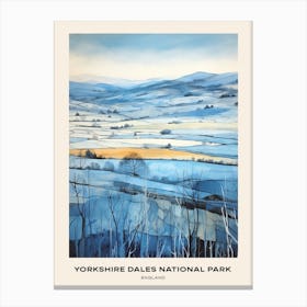 Yorkshire Dales National Park England 2 Poster Canvas Print