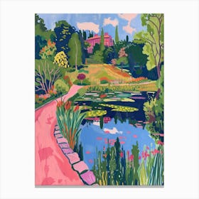 Hampstead Heath London Parks Garden 3 Painting Canvas Print