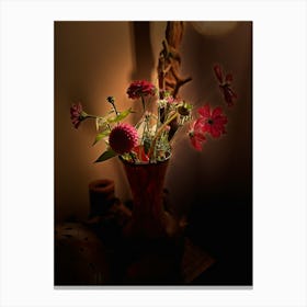 Vase Of Flowers Canvas Print