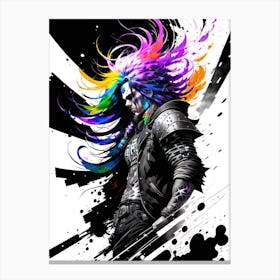 Rainbow Man 2 Canvas Print