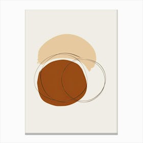 Georgetown Essentials Minimalist Bauhaus Canvas Print