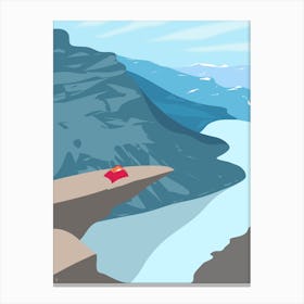 Trolltunga, Norway Canvas Print