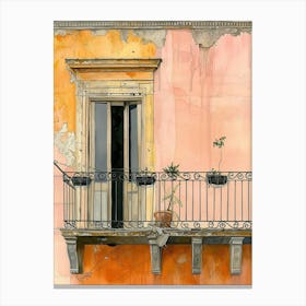 Palermo Europe Travel Architecture 4 Canvas Print