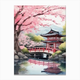 Japanese Pagoda Canvas Print