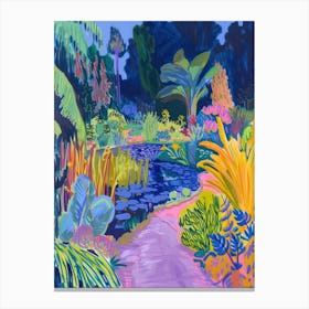 Walthamstow Wetlands London Parks Garden 3 Painting Canvas Print