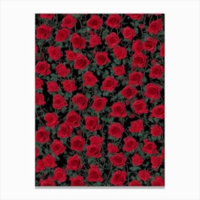 Red Roses Canvas Print