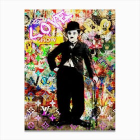 Charlie Chaplin 1 Canvas Print