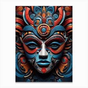 Aztec Art Canvas Print