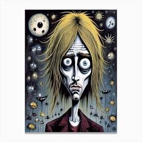 In Bloom (Kurt Cobain) Canvas Print