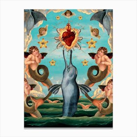 Mermaid Canvas Print