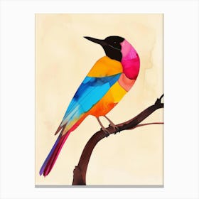 Colorful Bird 2 Canvas Print