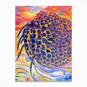 Giant Isopod Matisse Inspired Canvas Print