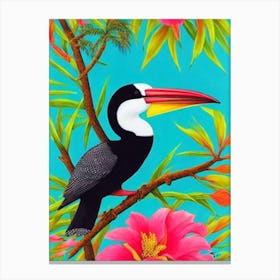 Loon Tropical bird Canvas Print
