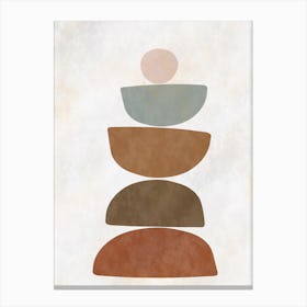 Stack Of Stones Canvas Print