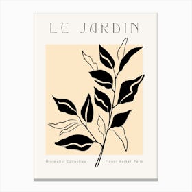 Bohemian Le Jardin Canvas Print