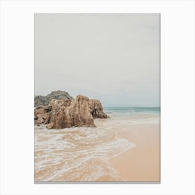 California Beach Canvas Print