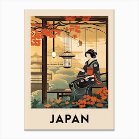 Vintage Travel Poster Japan 8 Canvas Print