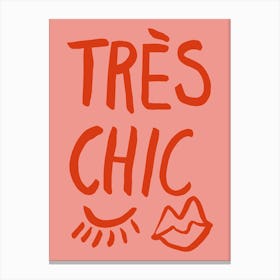 Tres Chic Art Poster_2043050 Canvas Print