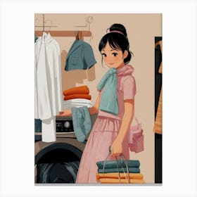 Laundry Room 13 Canvas Print