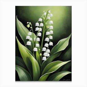 Lily Of The Valley 3 Canvas Print