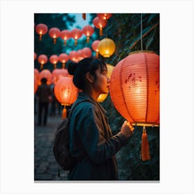 Chinese Lanterns 2 Canvas Print