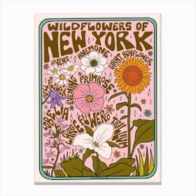 New York Wildflowers Canvas Print