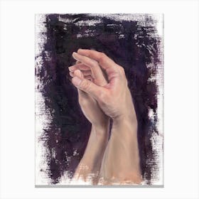 Hands №3 Canvas Print
