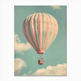 Hot Air Balloon In The Sky Canvas Print