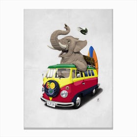 Pack the Trunk (Wordless) Canvas Print