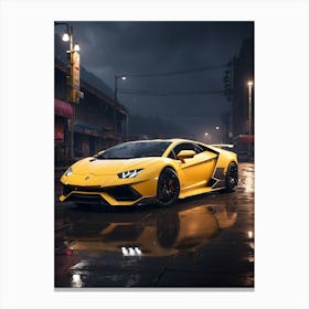 Lamborghini 8 Canvas Print