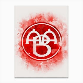 Aab Fodbold 2 Canvas Print