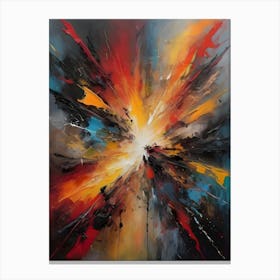 An Unusual Outburst ~ Reimagined 22 Canvas Print