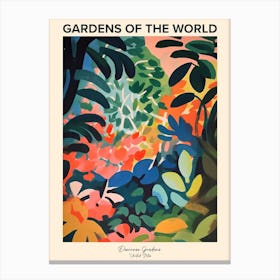 Descanso Gardens Usa Gardens Of The World Poster Canvas Print