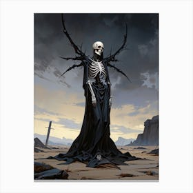 Skeleton 5 Canvas Print