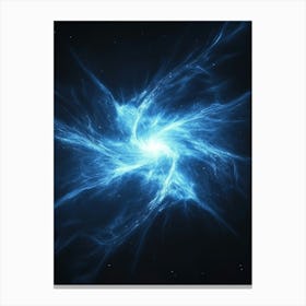 Blue Nebula 1 Canvas Print