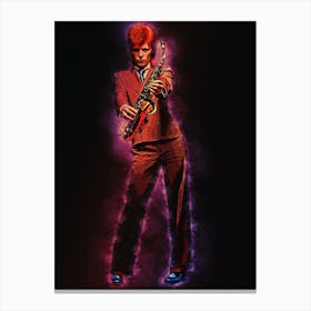 Spirit Of David Bowie Canvas Print