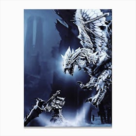 monster hunter Canvas Print