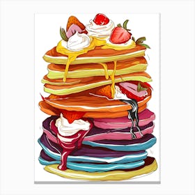 Pancakes Canvas Print